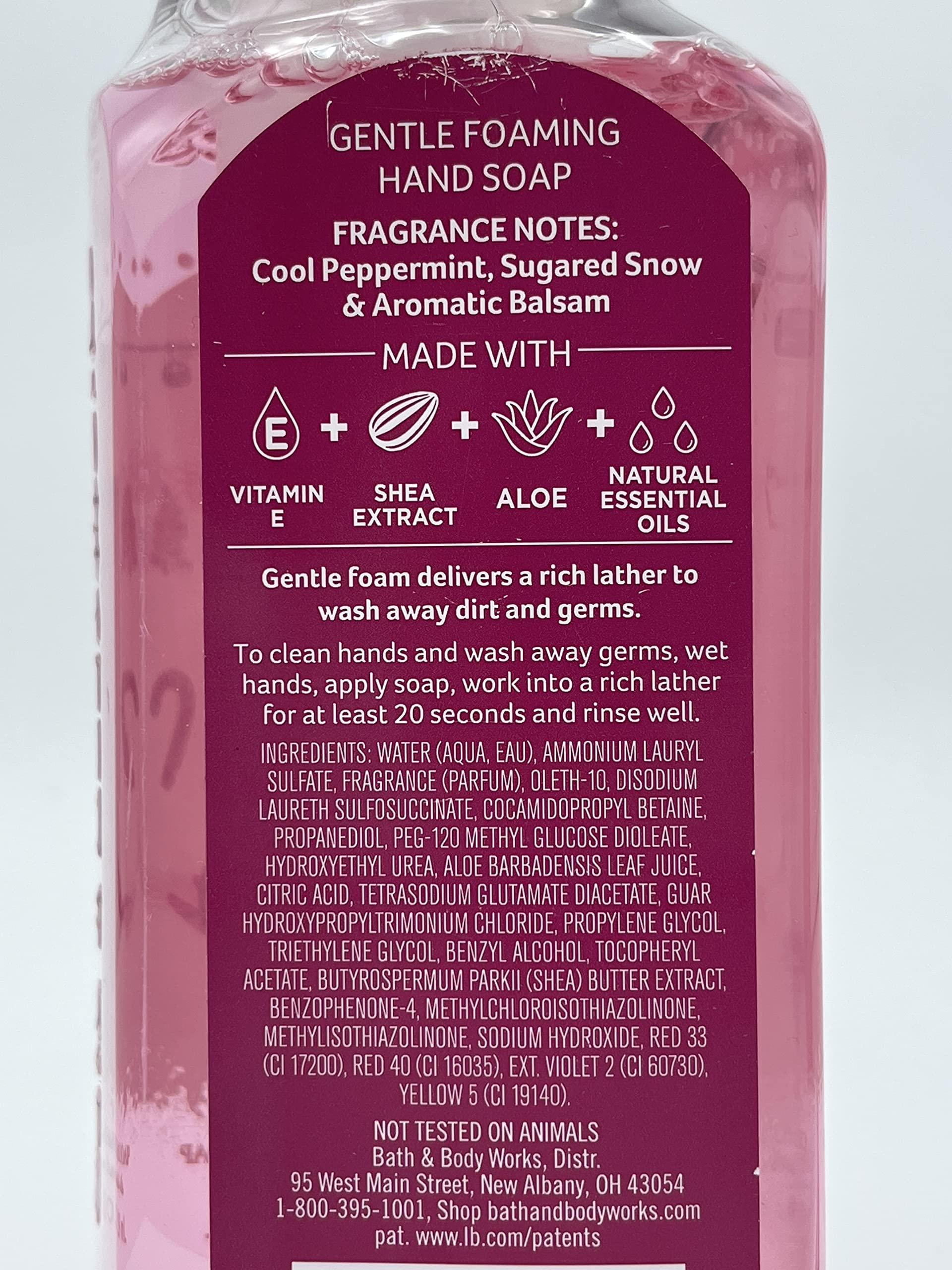 Bath & Body Works and Holiday Gentle Foaming Hand Soap, Set of 5